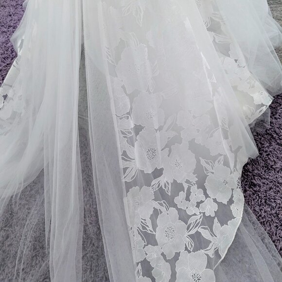 Elly Couture Wedding Dress Size 12 - Picture 6 of 13
